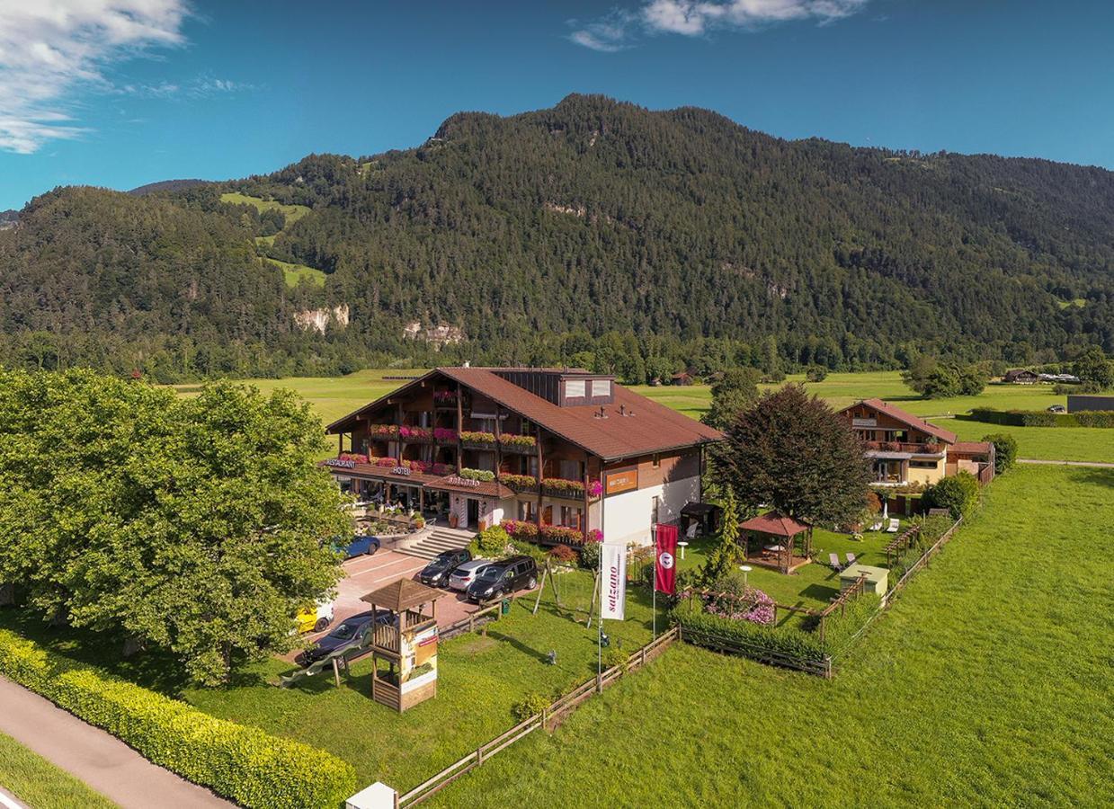 SALZANO Hotel - Spa - Restaurant Unterseen Exterior foto